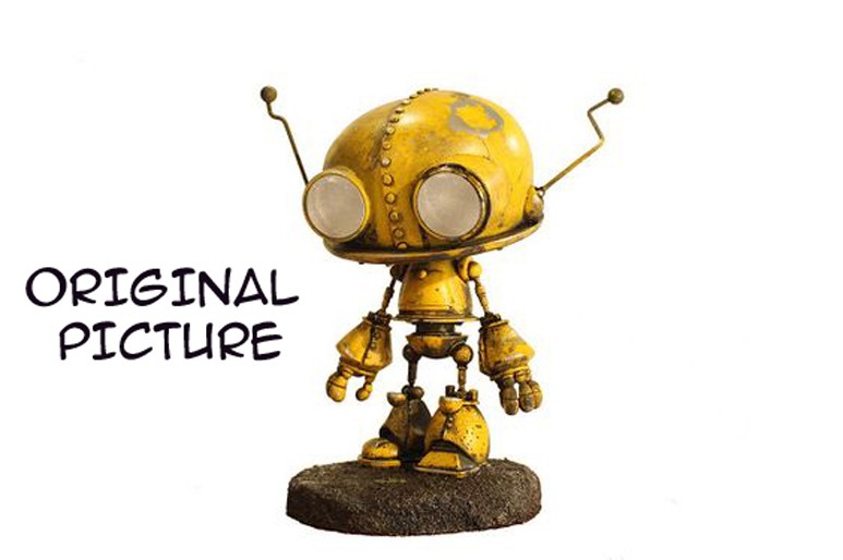 yellow robot preview image 2
